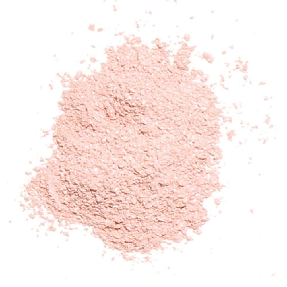 Mineralogie Shimmer Loose Eye Shadow Kiss Me, løs øjenskygge i metallisk lilla-mauve