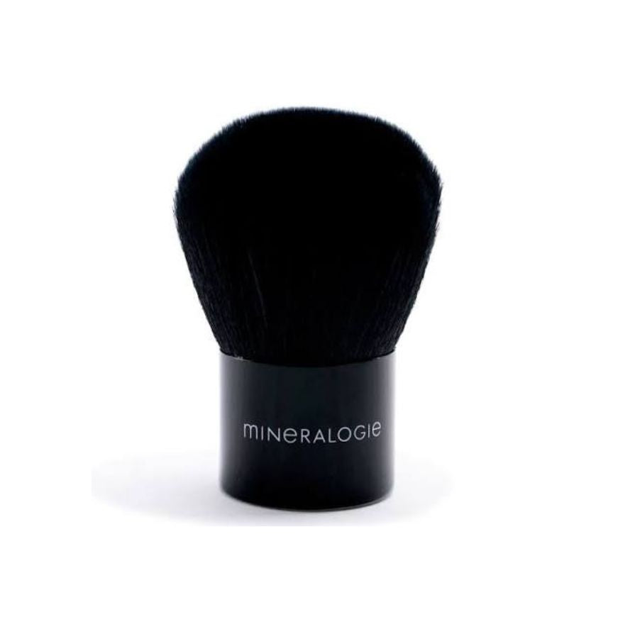 Mineralogie Kabuki Make Up Brush blød makeupbørste med lange syntetiske hår