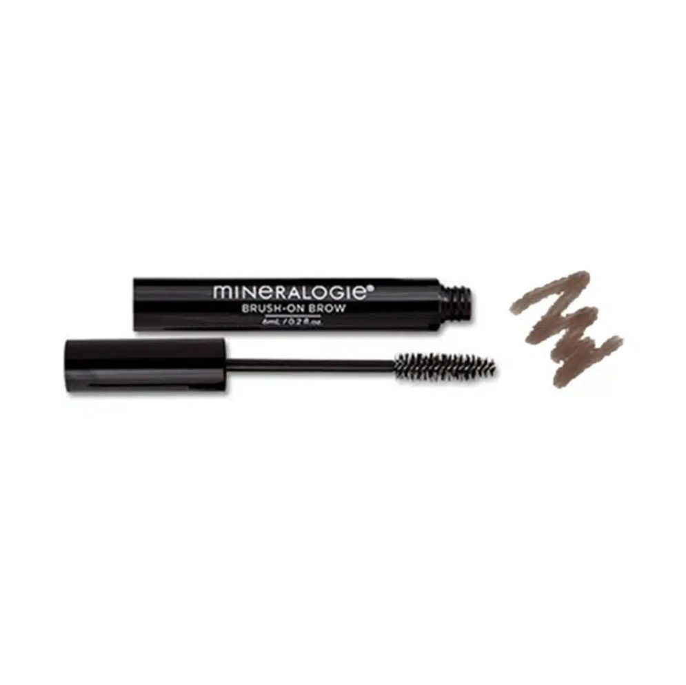 Mineralogie Brush On Brow Gel i farven Brunette, 7 g