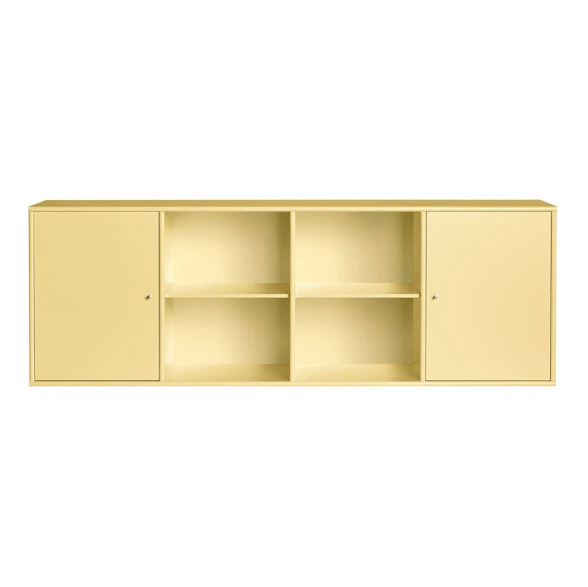Mistral skænk i lys gul finish fra Hammel Furniture, 176 x 61 x 42 cm