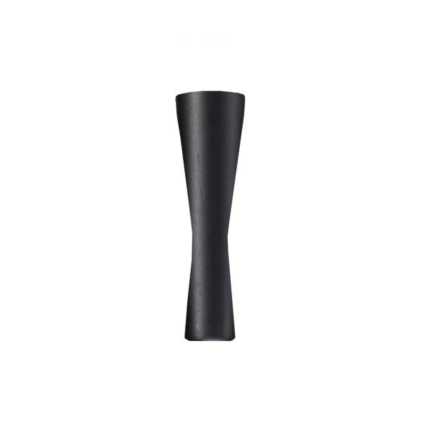 Seks sorte ben til Mistral/Edge reolsystem fra Edge by Hammel