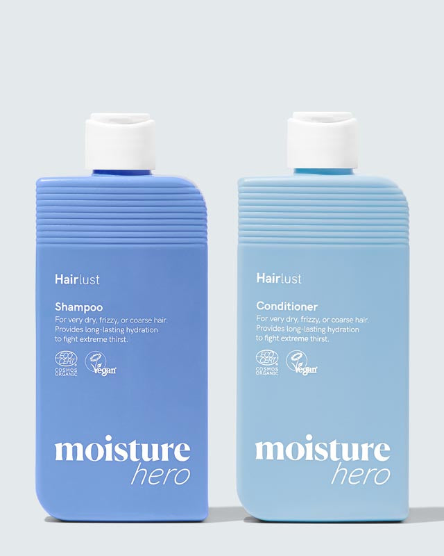 Hairlust Moisture Hero Duo, sæt med shampoo og balsam til tørt hår