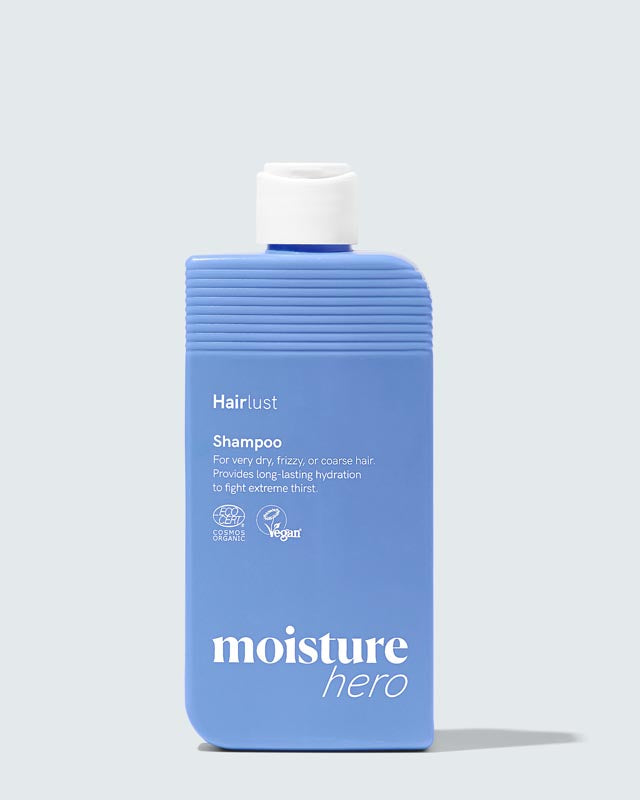 Hairlust Moisture Hero fugtgivende shampoo til tørt og kruset hår