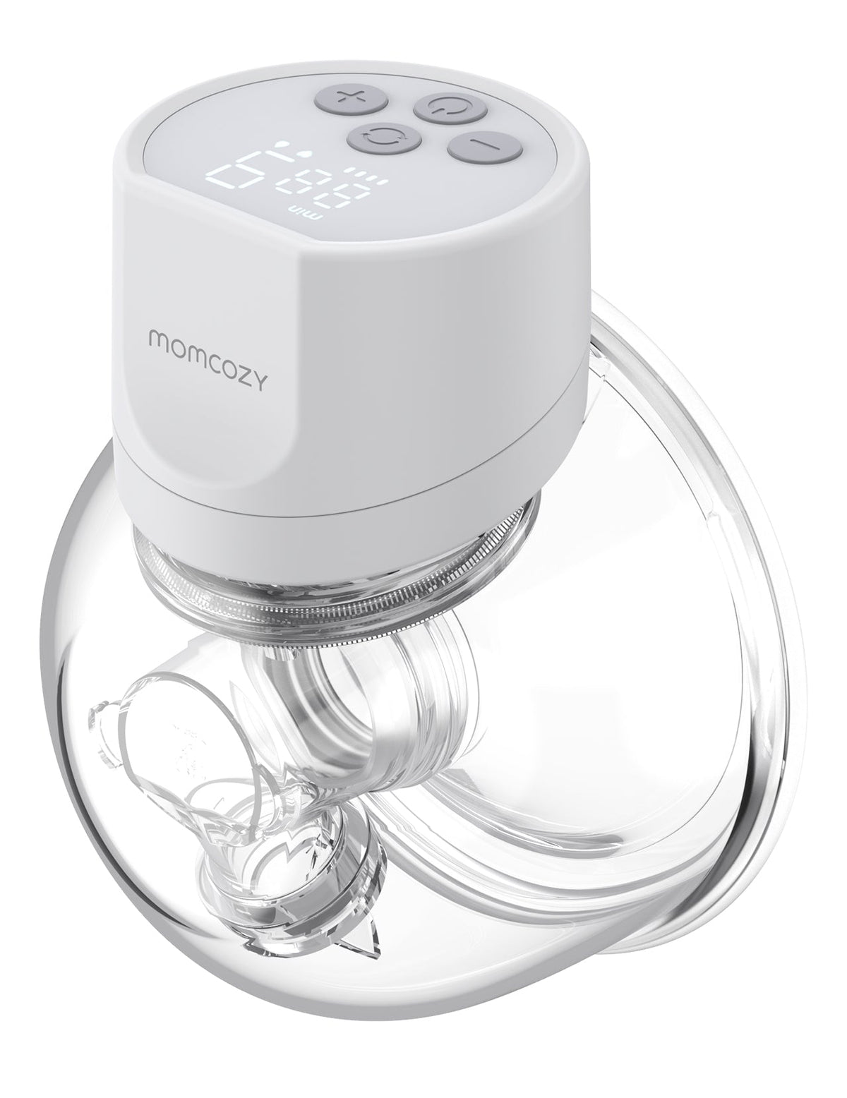 Momcozy S12 Pro bærbar brystpumpe i hvid