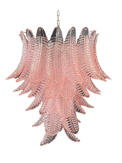 Se Murano lysekrone på udsalg! 52 blade, Rosa Krom blank. Billig fragt & hurtig levering. Spar op til 62%! Køb nu!