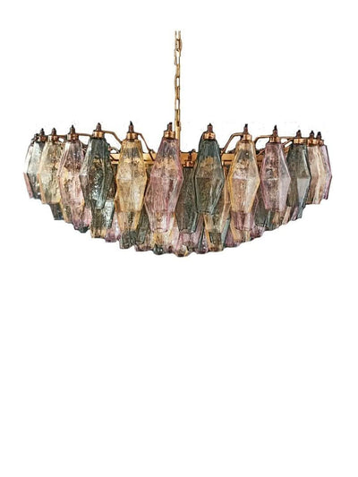 Se Murano Lysekrone på udsalg! Billigt tilbud på Poliedri med 185 glas i Multi Mat guld. Hurtig levering, 1-2 hverdage. Spar op til 53%!