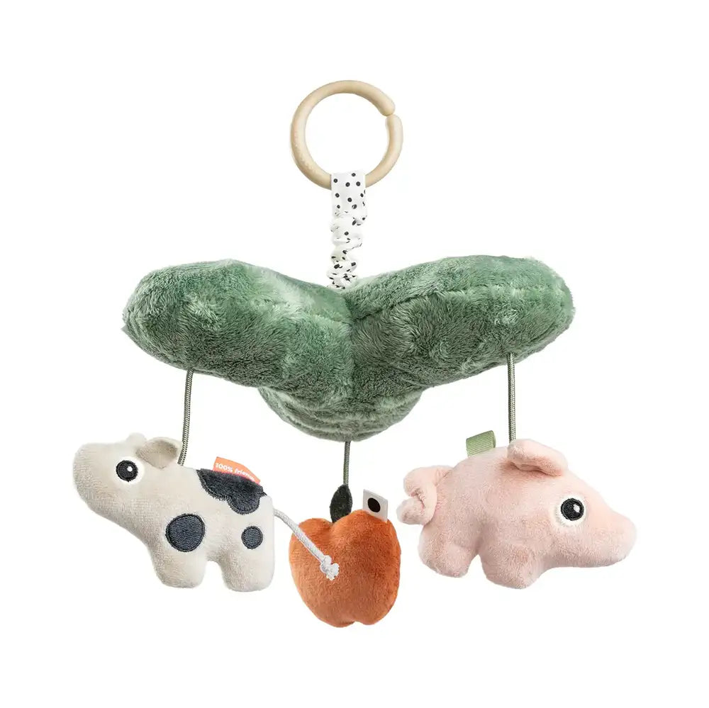 Done by Deer musikuro i serien Tiny Farm med figurerne Dotti, Pigee og æblet