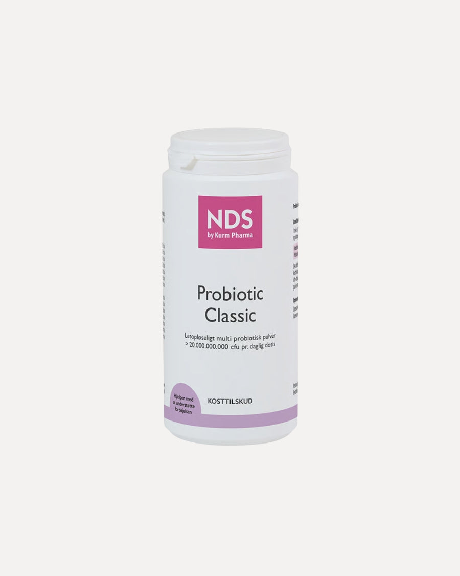 NDS Probiotica Classic 10 mælkesyrebakterier i pulverform