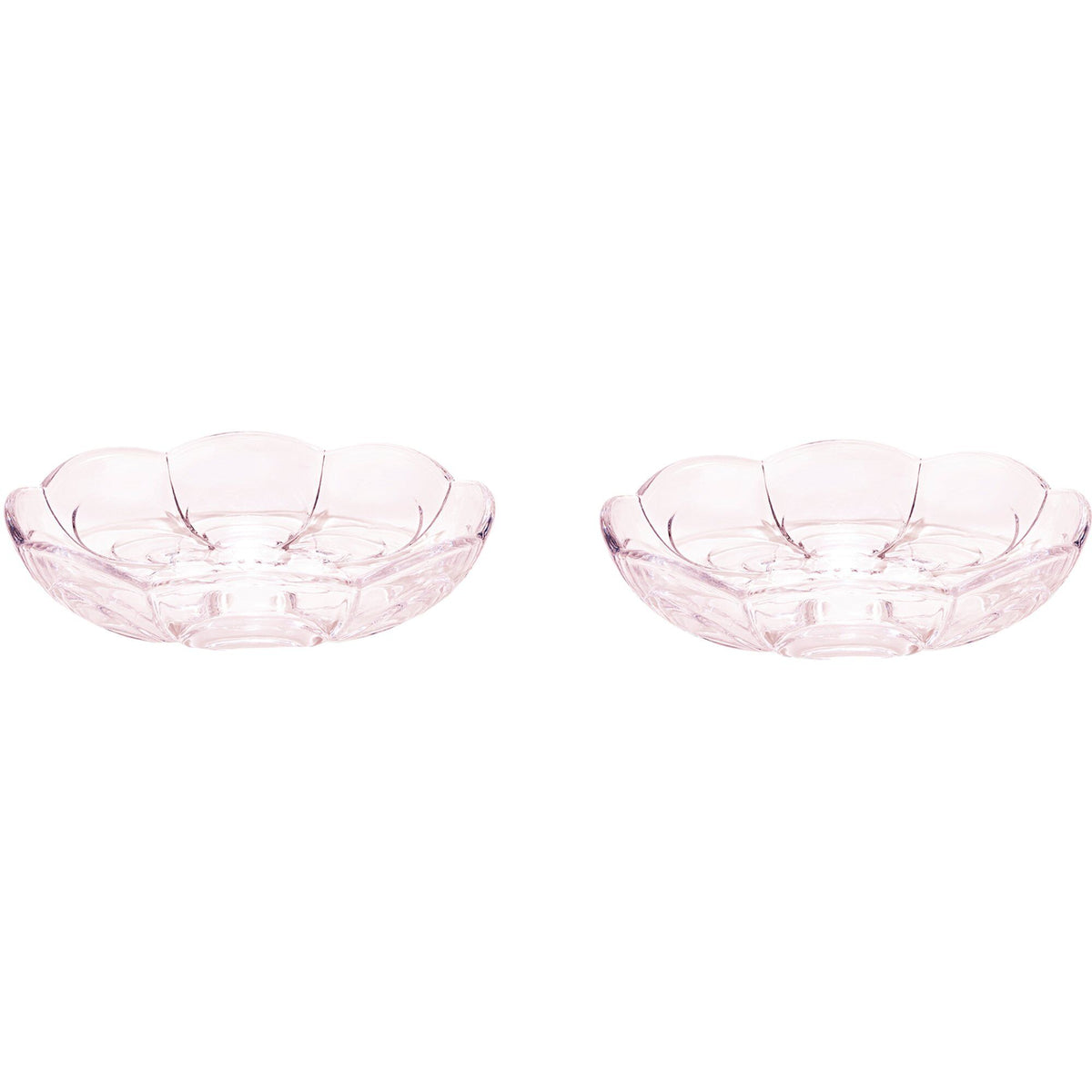 To Holmegaard Lily desserttallerkener i cherry blossom, 16 cm