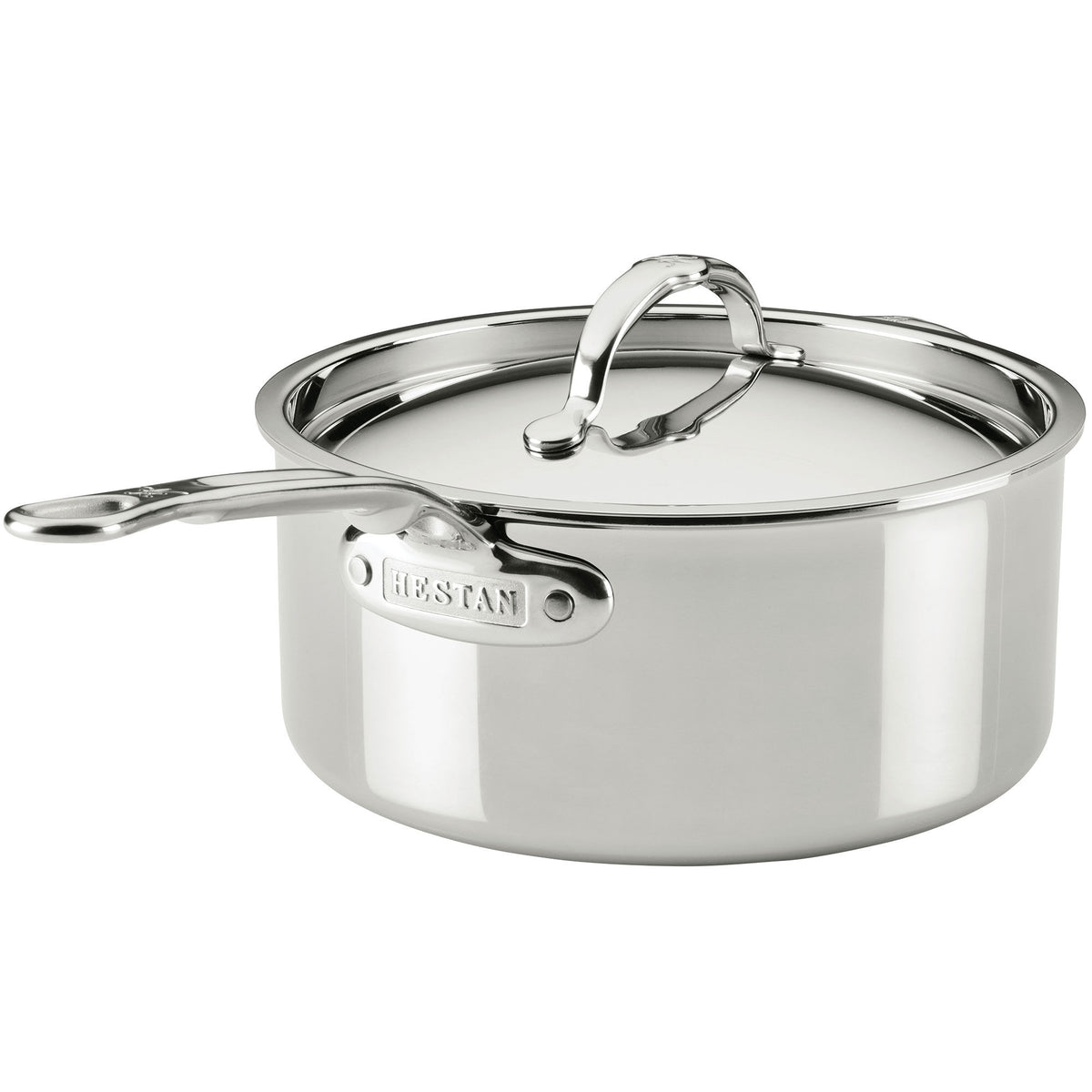 Hestan ProBond Luxe stegepande med låg, 22 cm