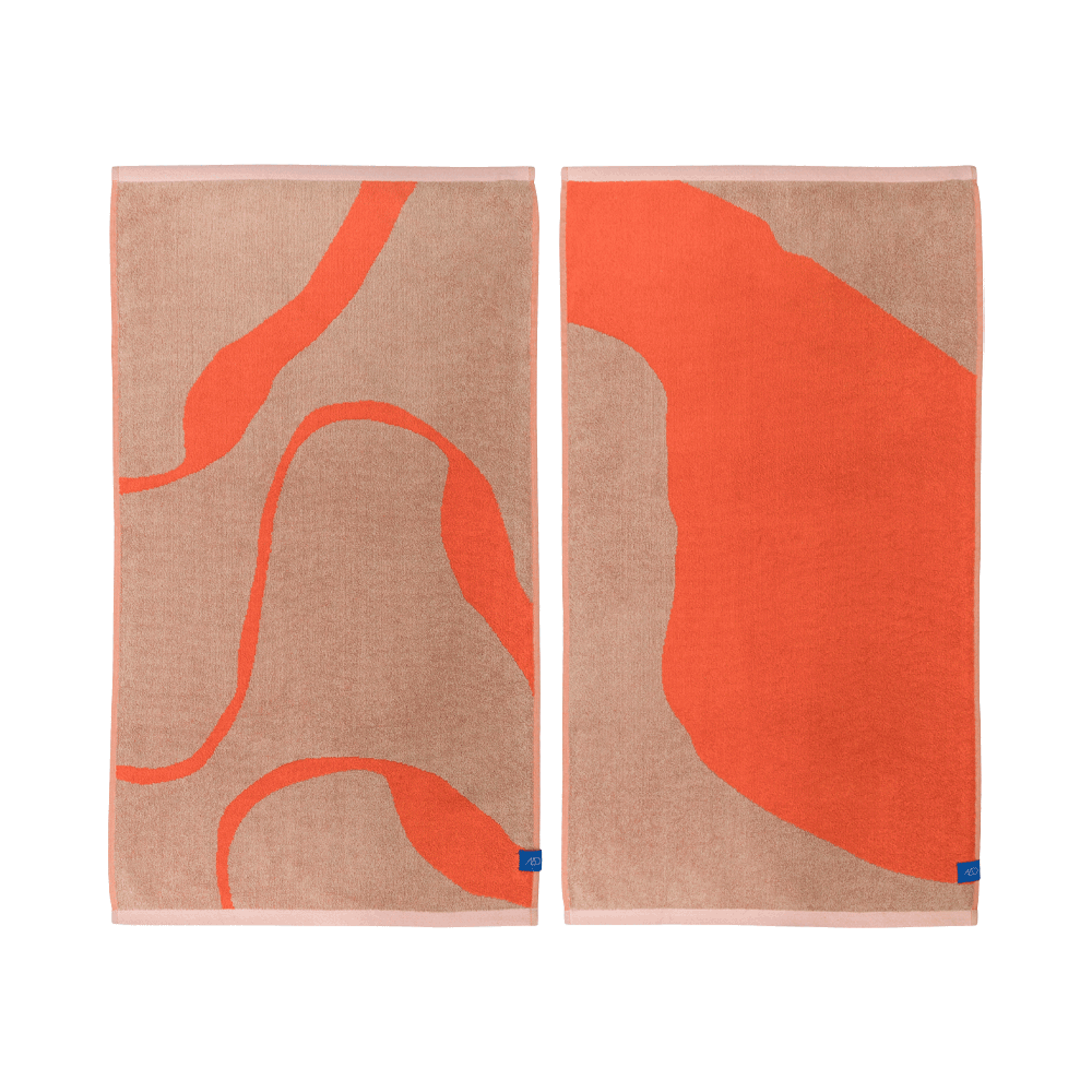 Se Mette Ditmer NOVA ARTE Håndklæde - Orange - 50x90 cm ❤ Kæmpe udvalg i Mette Ditmer - Køb online på udsalg og tilbud lige nu ❤ Lav fragtpris og hurtig levering - Varenummer: HomeFeeling-9921 og barcode / Ean: 5706240000000 på lager - Udsalg på Alt til badeværelset - Håndklæder Store besparelser – op til 71% - Et af Danmarks største udvalg – 2.739+ brands