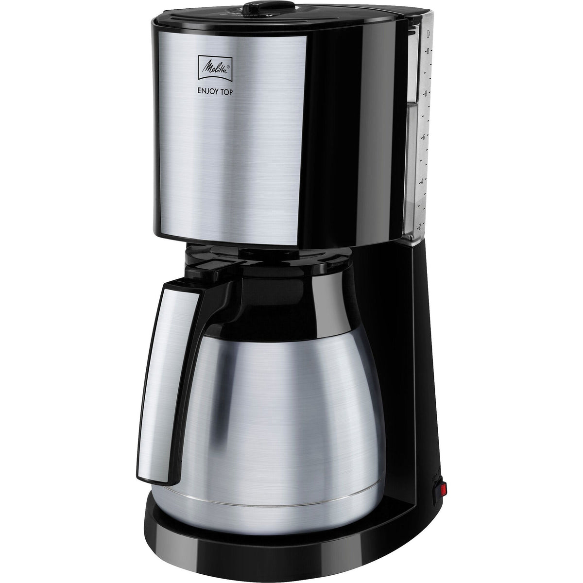 Melitta Enjoy Top Therm kaffemaskine med isoleret kande og look i rustfrit stål