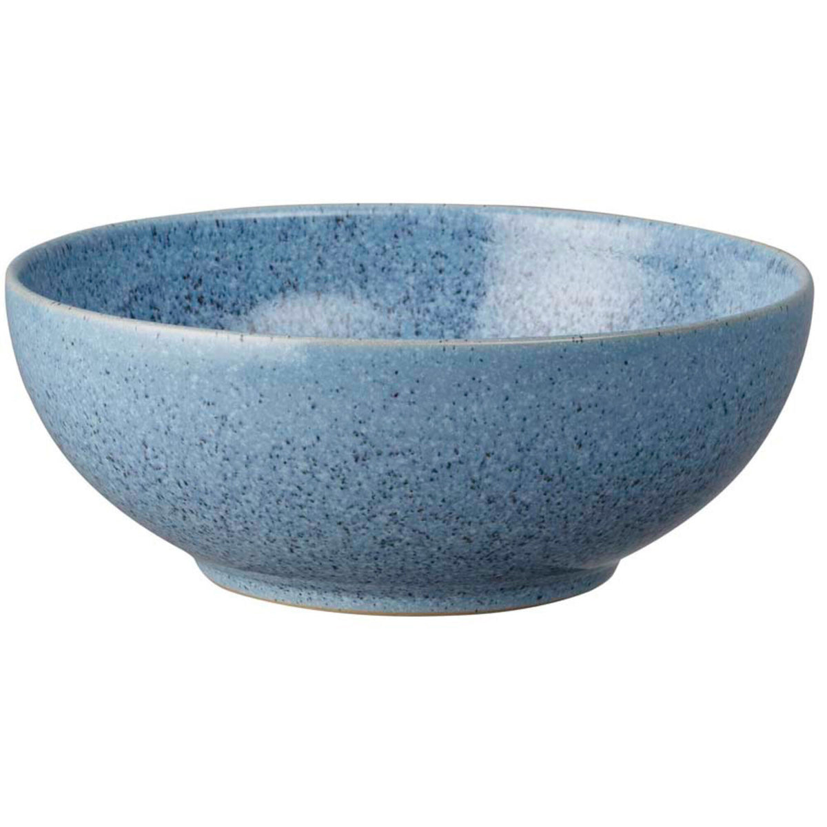 Denby Studio Blue dyb skål i grå flint, diameter 17 cm