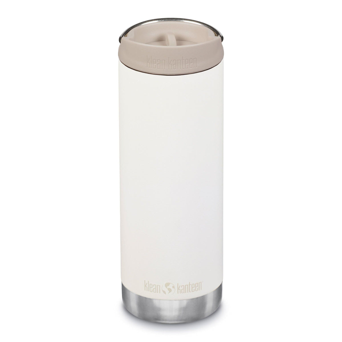 Klean Kanteen TKWide isoleret flaske på 473 ml i farven tofu