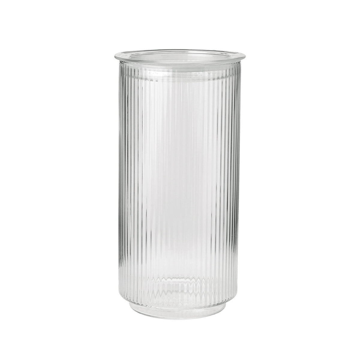 Stelton Pilastro opbevaringsglas i glas, 0,6 liter
