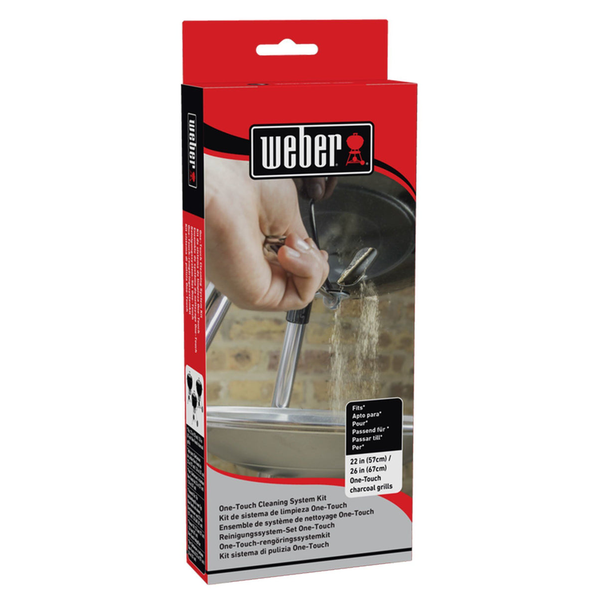 Weber One Touch propelsæt i belagt rustfrit stål til Original Kettle 47 cm