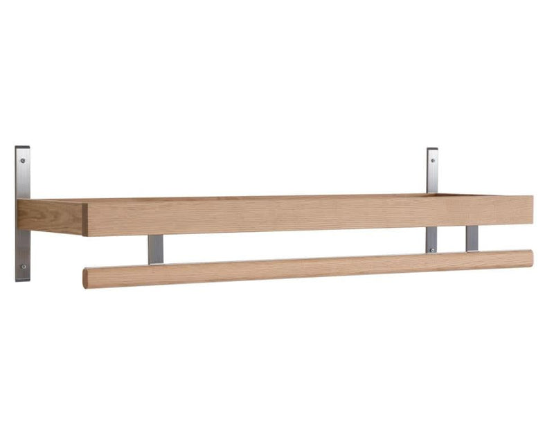 Se billigt tilbud på Hall hattehylde i lakeret eg! 80 cm bredde. Hurtig levering (1-2 hverdage) og billig fragt. Køb nu på udsalg!
