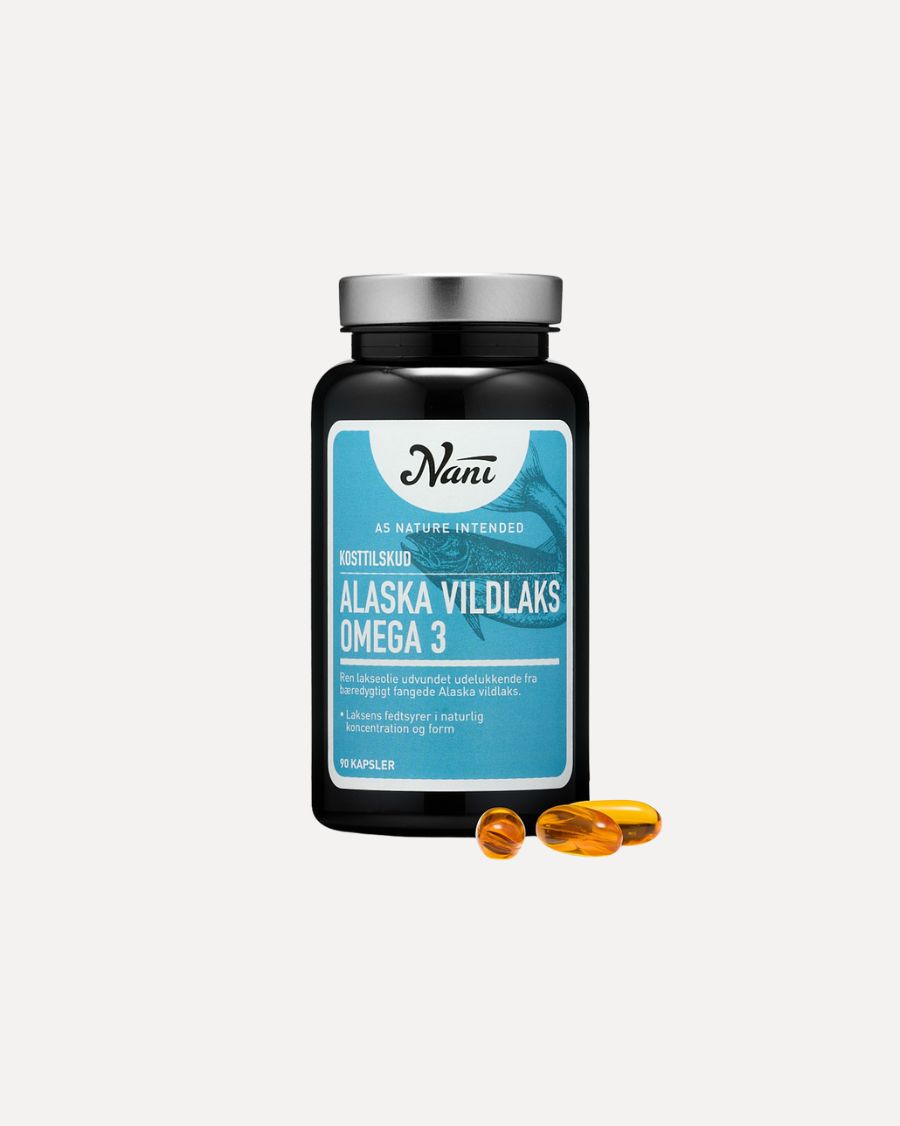 Nani fiskeolie med omega 3 fra Alaska vildlaks