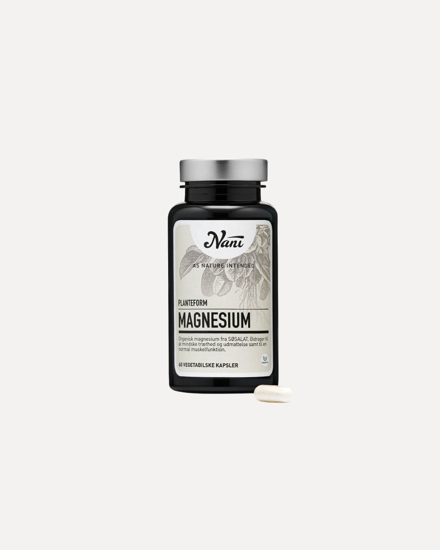Nani organisk magnesium, pakke med 60 stk