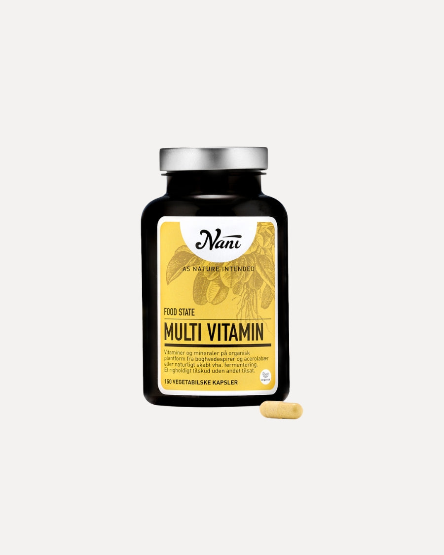 Nani multivitamin Food State, pakke med 150 stk