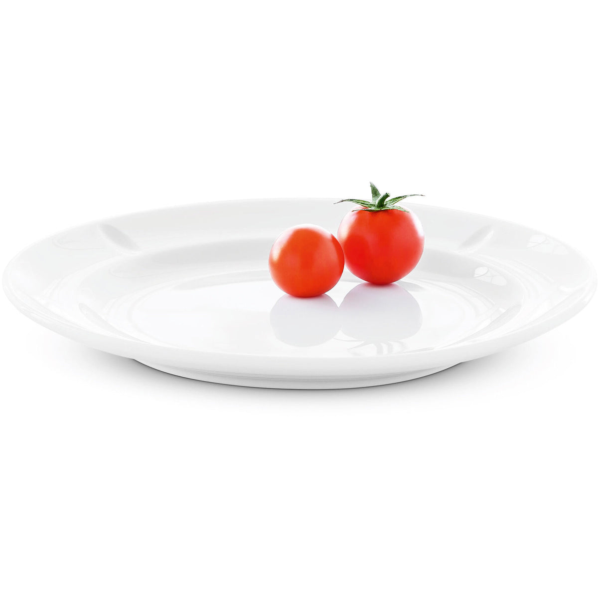 Hvid desserttallerken på 19 cm fra Rosendahl Grand Cru Soft