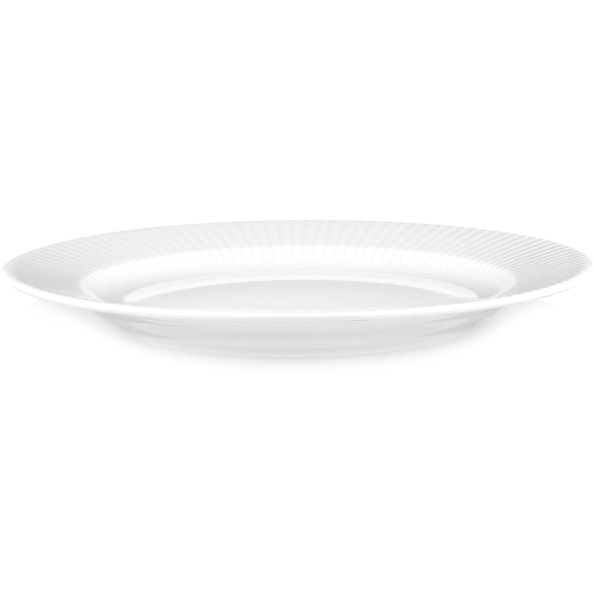 Eva Trio Legio Nova frokosttallerken i porcelæn med riller, 22 cm