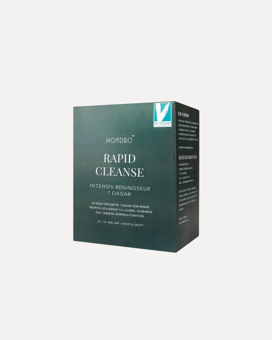 Nordbo Rapid Cleanse 7 dages udrensningskur i tabletform