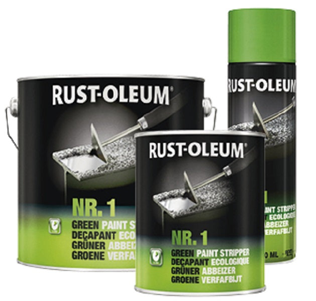 Rust-Oleum Nr.1 Green Paint Stripper, malingsfjerner på spray, 500 ml