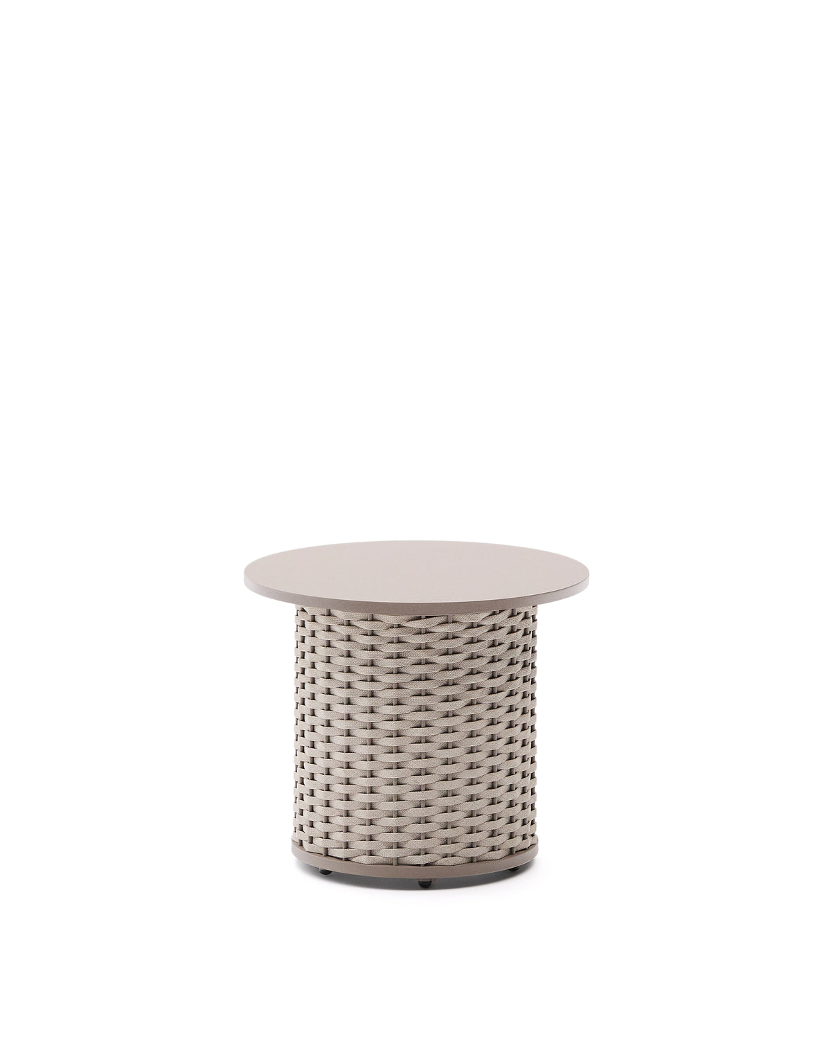 Se KAVE HOME Sedalis udendørs sidebord, rund - taupe tovsnor og aluminium (Ø50) ❤ Kæmpe udvalg i Kave Home - Køb online på udsalg og tilbud lige nu ❤ Meget billig fragt og hurtig levering: 1 - 2 hverdage - Varenummer: Boboonline-118144 og barcode / Ean: 8433840985343 på lager - Udsalg på Udendørs møbler,Udendørs loungemøbler,Udendørs loungeborde,Udendørs sideborde,
Udendørs møbler,
Udendørs loungemøbler,
Udendørs loungeborde, Spar op til 51% - Over 785 kendte brands på udsalg