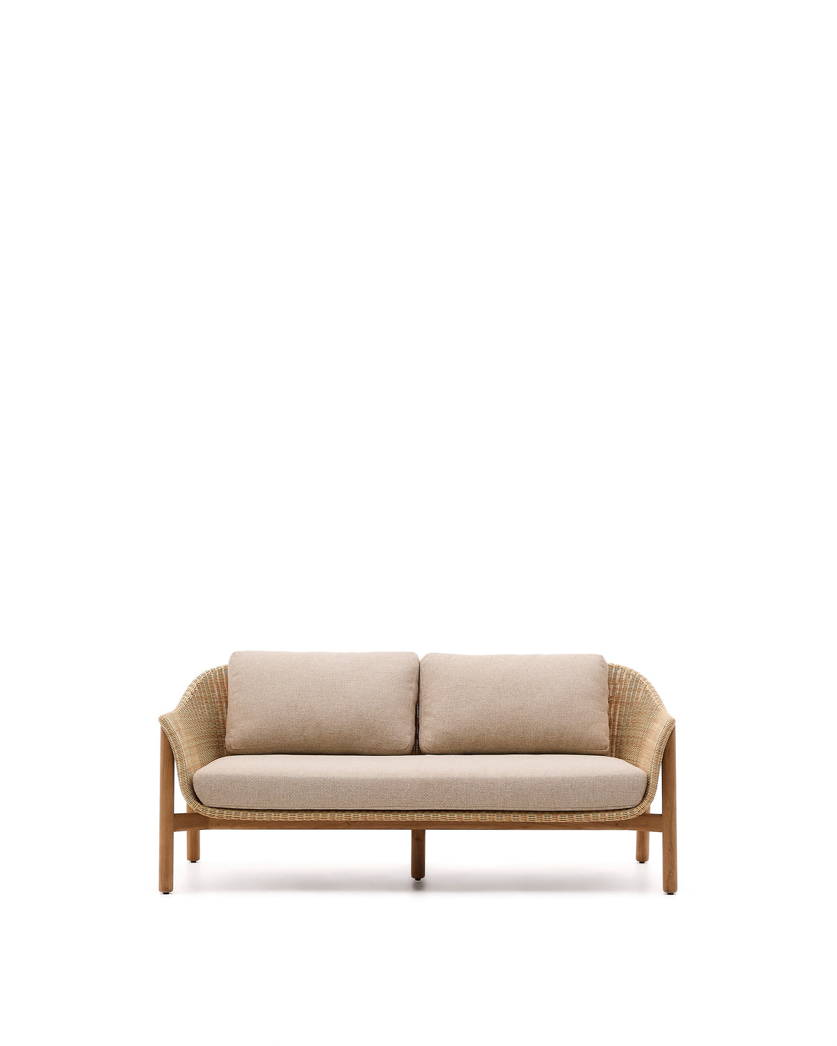 Se KAVE HOME Galea udendørs 2 pers. sofa, m. armlæn og hynder - syntetisk rattan og teaktræ (170,5cm) ❤ Kæmpe udvalg i Kave Home - Køb online på udsalg og tilbud lige nu ❤ Meget billig fragt og hurtig levering: 1 - 2 hverdage - Varenummer: Boboonline-117711 og barcode / Ean: 8447305007129 på lager - Udsalg på Udendørs møbler,Udendørs loungemøbler,Udendørs loungesofaer og havesofaer,
Udendørs møbler,
Udendørs loungemøbler,
Terrasse og have, Spar op til 51% - Over 785 kendte brands på udsalg