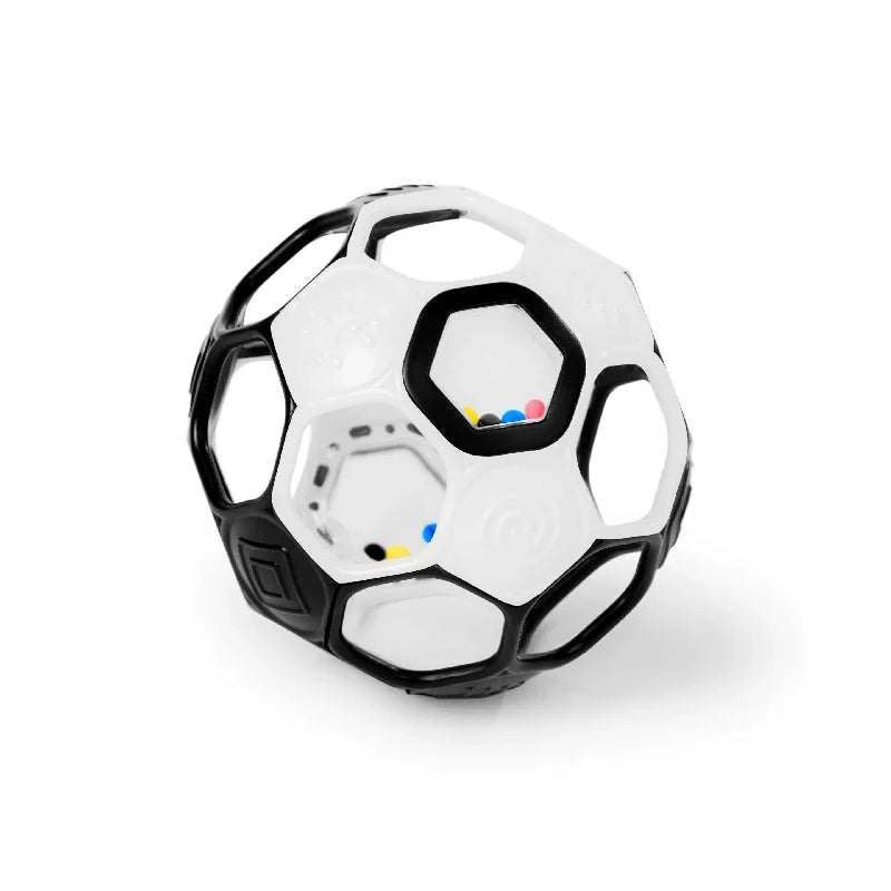 Oball Soccer fodboldrangle i sort og hvid fra Bright Starts