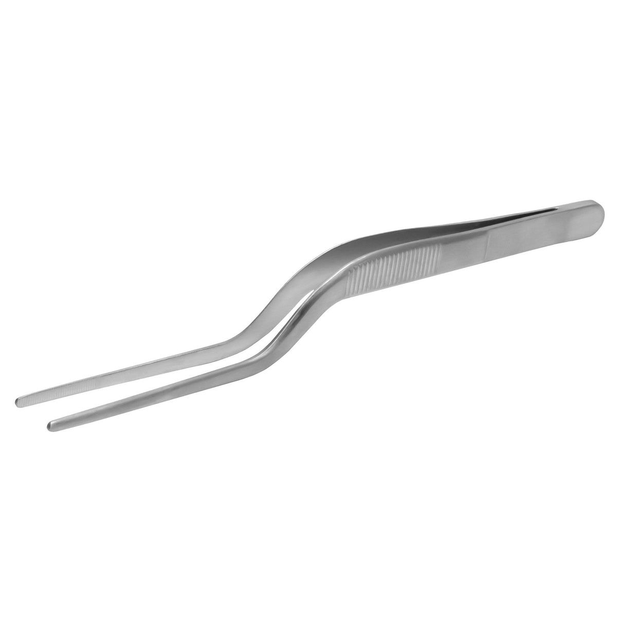Essentials offset-pincet på 16 cm til anretning og dekoration i køkkenet