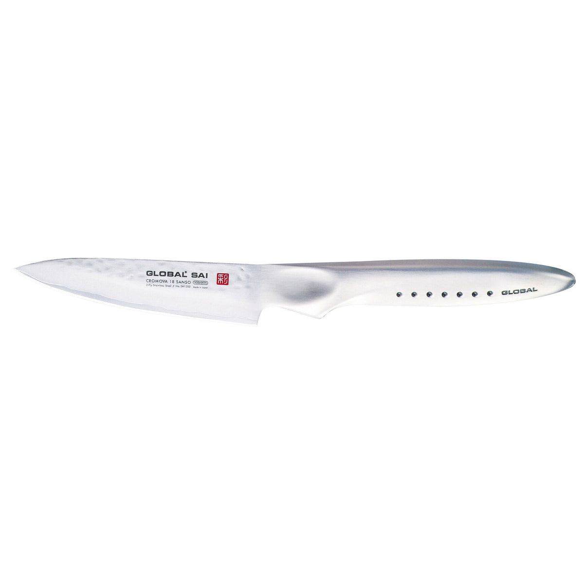 Global SAI-S02 urtekniv i rustfrit stål med banket finish