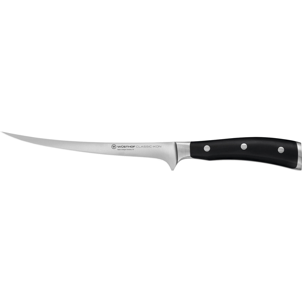 Wüsthof Classic Ikon filetkniv på 18 cm i rustfrit stål