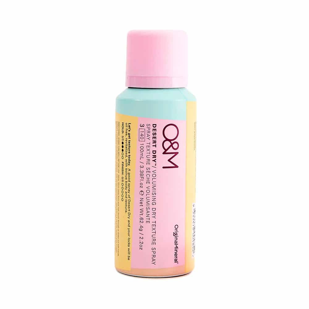 O&M Desert Dry Volumizing Dry Texture Spray, 100 ml tør teksturspray til hår