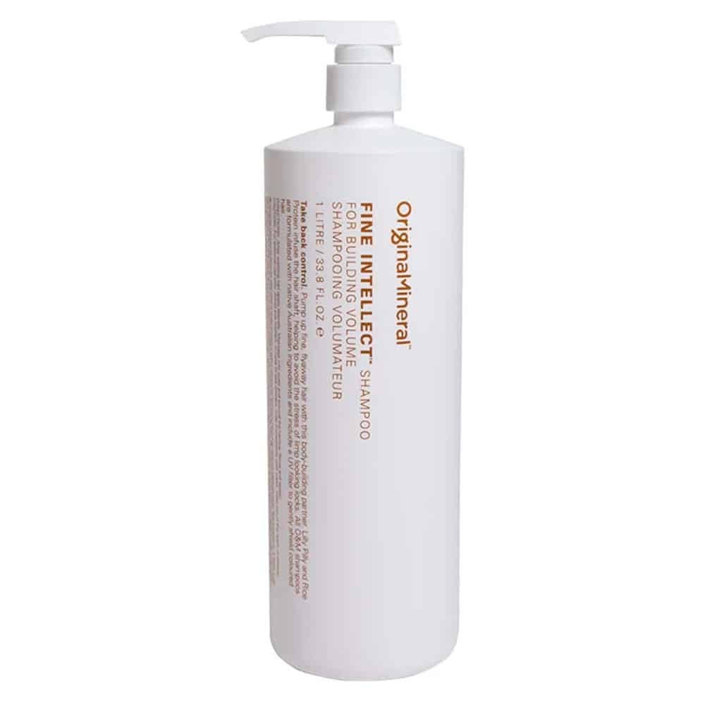 O&M Fine Intellect Shampoo til fint og tyndt hår i 1000 ml flaske