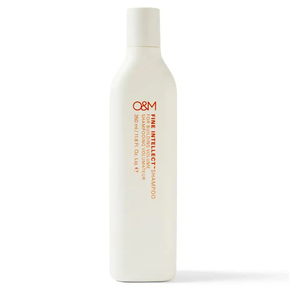 O&M Fine Intellect Shampoo 350 ml, volumengivende shampoo med keratin og regnskovsekstrakter