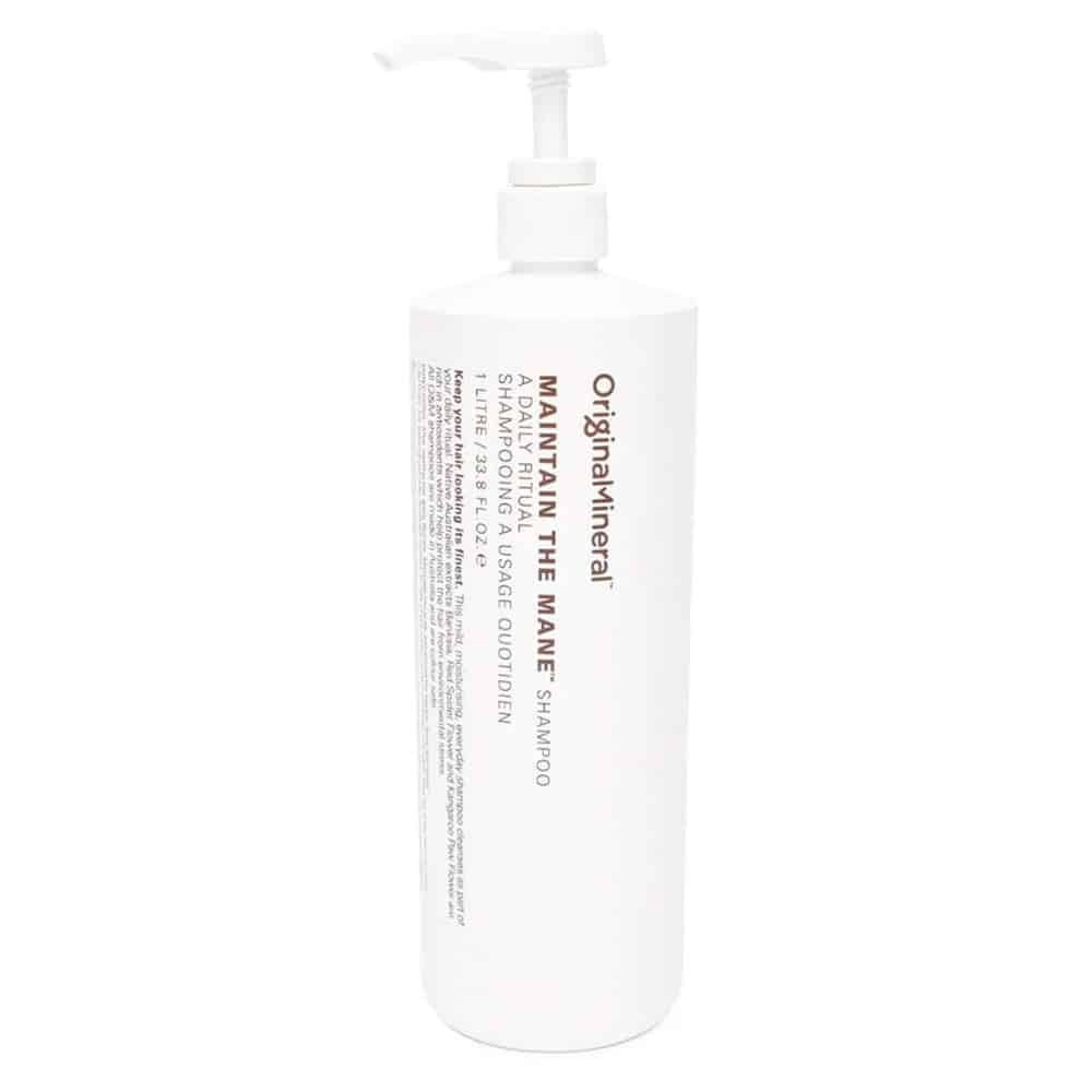 O&M Maintain The Mane Shampoo i 1000 ml salonstørrelse fra ICON Hairspa