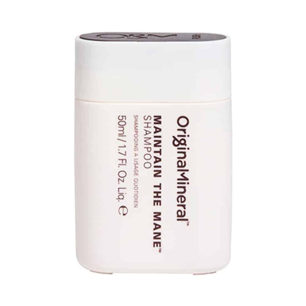 O&M Maintain The Mane shampoo i 50 ml rejsestørrelse