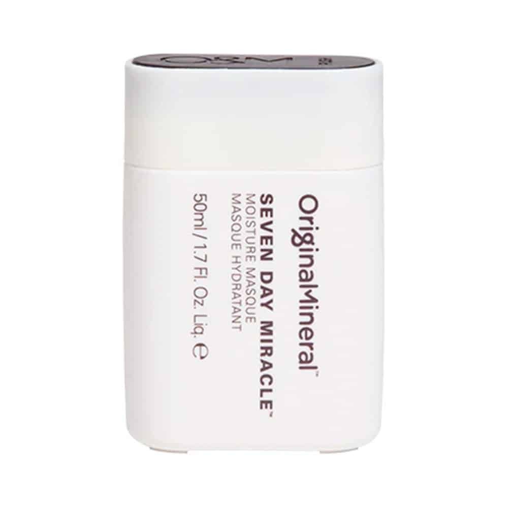O&M Seven Day Miracle intensiv fugtkur i 50 ml rejsestørrelse fra ICON Hairspa