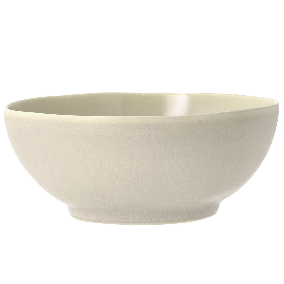 Villa Collection Shoku skål i soft beige stentøj, diameter 15 cm