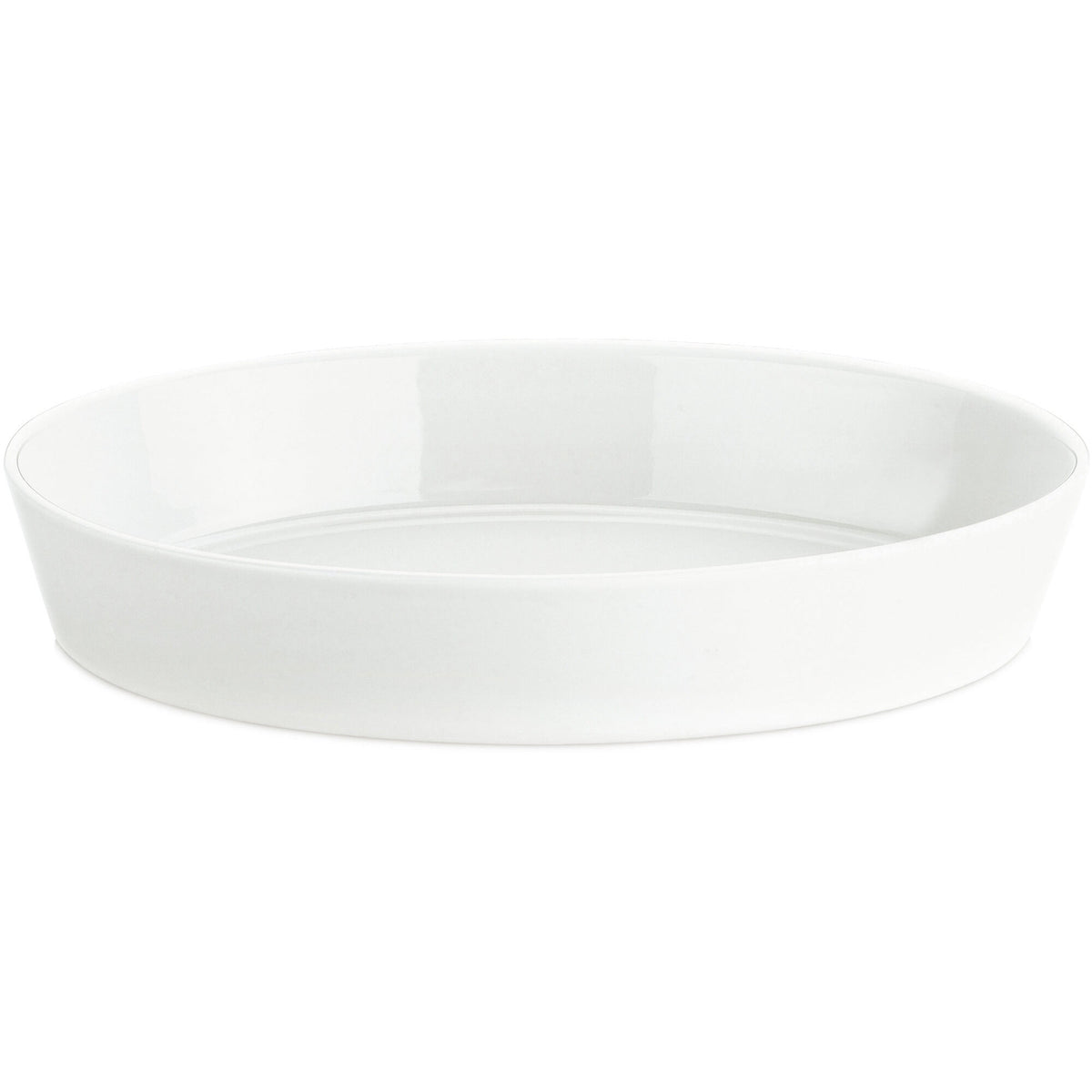 Pillivuyt ovalt porcelænsfad i størrelse mellem, 31 x 23 cm
