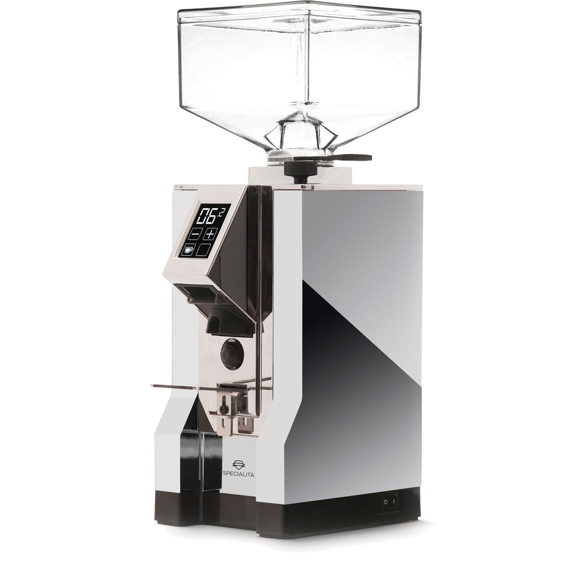 Eureka Mignon Specialitá elektronisk kaffekværn i forkromet stål