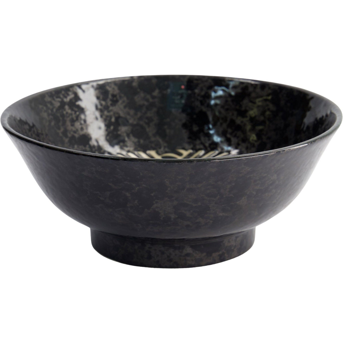 Tokyo Design Studio Masamura ramenskål i sort porcelæn, 1.250 ml