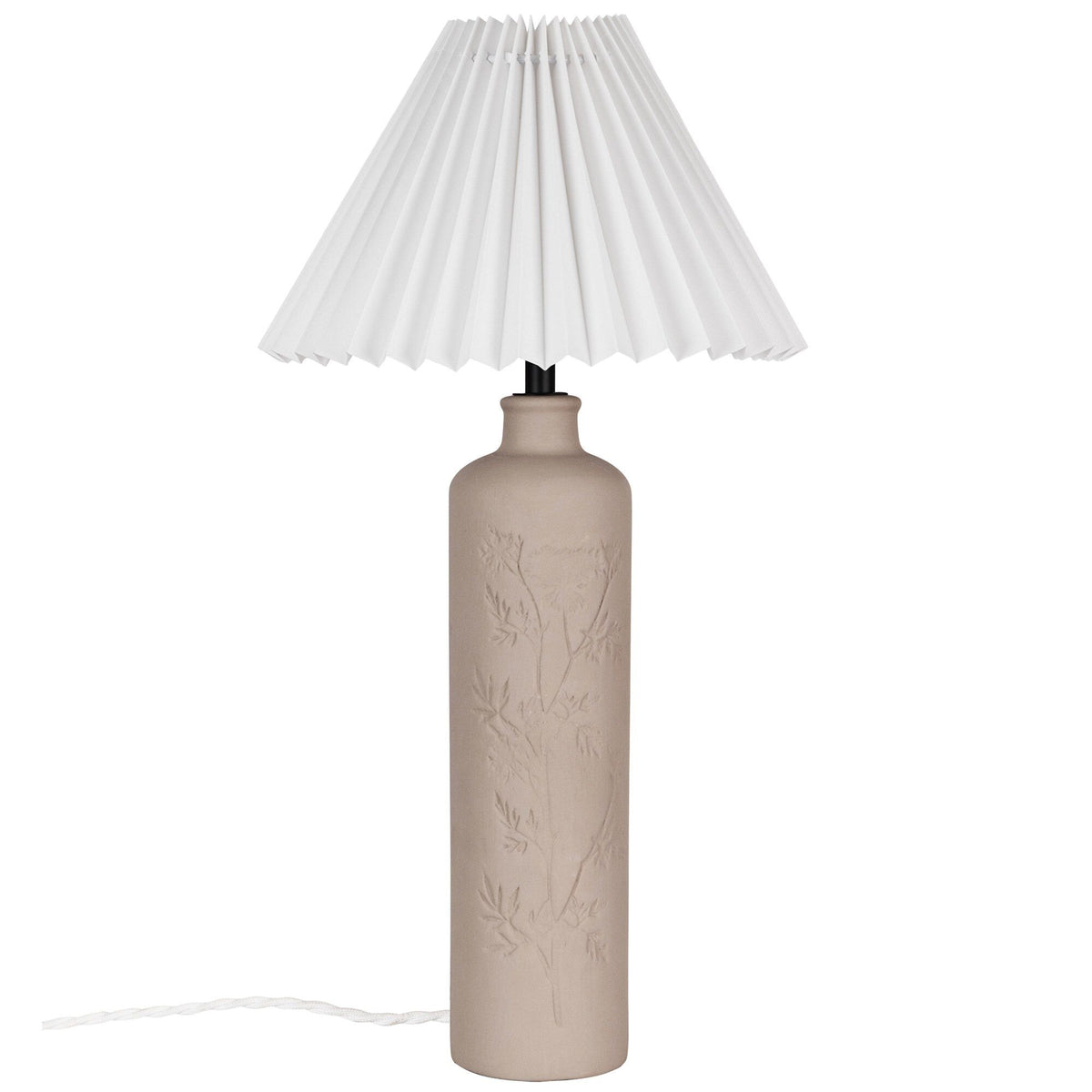 Globen Lighting Flora bordlampe i farven Mud, 46 cm