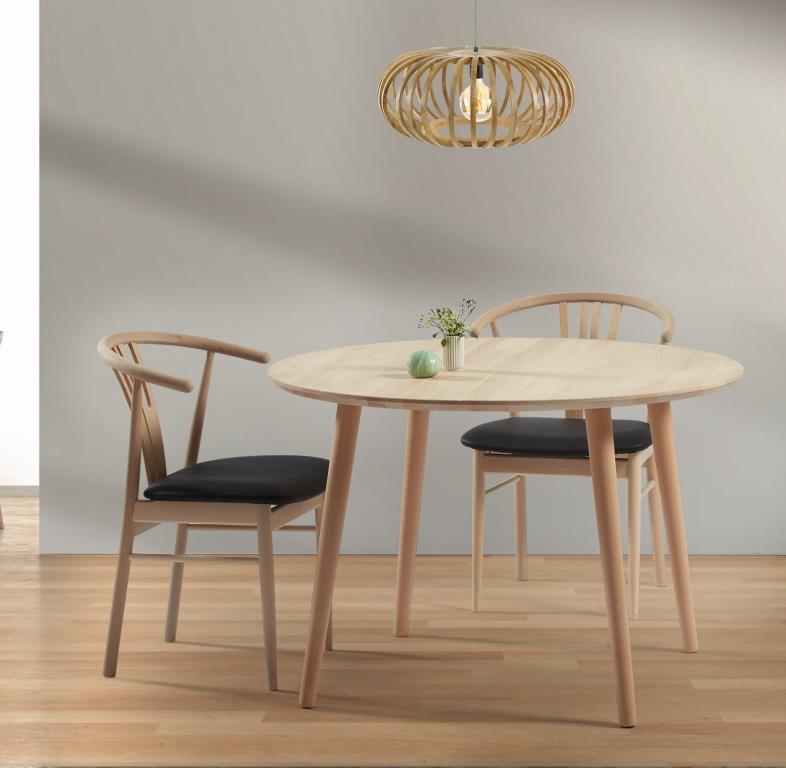 Se DT 100 - Rundt spisebord med 1 tillægsplade i massiv bøg med størrelse ø 110 cm Lakeret ❤ Kæmpe udvalg i 3-nordic - Køb online på udsalg og tilbud lige nu ❤ Super billig fragt og lynhurtig levering - Varenummer: 3-nordic-3633-5623 og barcode / Ean: på lager - Udsalg på Spisestue - Spiseborde - Nordiske designs - enkelt, tidløst og elegant Få op til 69% i rabat - Over 1.798 brands samlet på udsalg