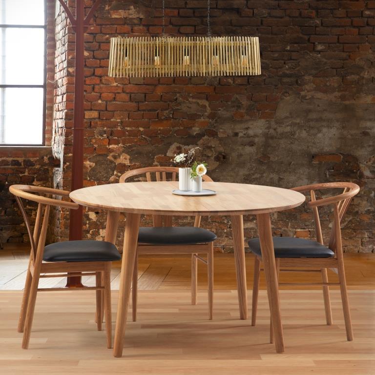 Se DT 100 - Rundt spisebord ø 120 cm. med 2 tillægsplader i massiv eg Ubehandlet ❤ Kæmpe udvalg i 3-nordic - Køb online på udsalg og tilbud lige nu ❤ Lav fragtpris og hurtig levering - Varenummer: 3-nordic-1617-3368 og barcode / Ean: på lager - Udsalg på Spisestue - Spiseborde - Nordiske designs - enkelt, tidløst og elegant Spar stort – op til 53% - Eksklusivt udsalg på over 2.739 brands
