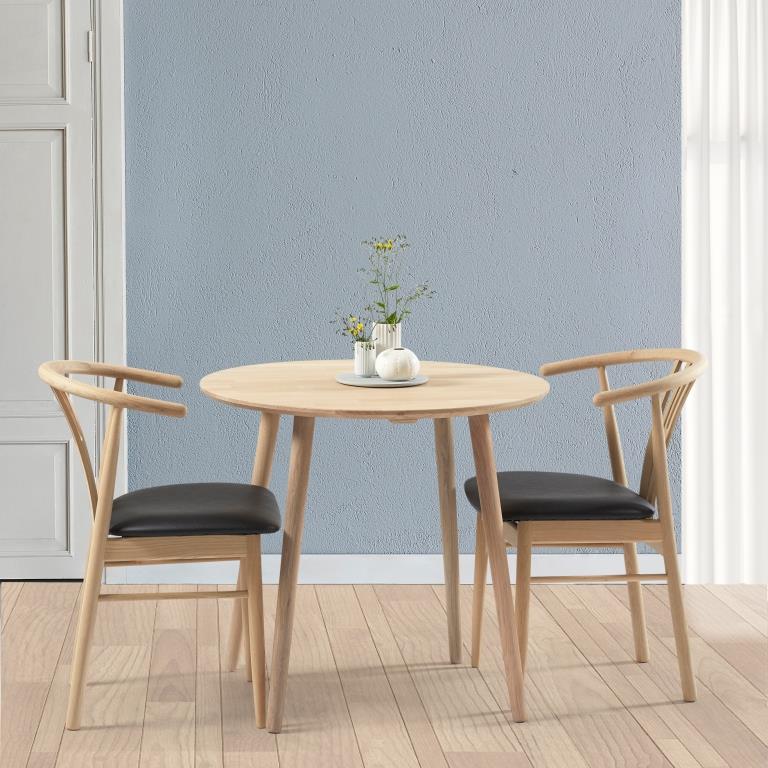 Se DT 100 - Rundt spisebord i massiv eg, diameter 80 cm. Lakeret ❤ Kæmpe udvalg i 3-nordic - Køb online på udsalg og tilbud lige nu ❤ Super billig fragt og lynhurtig levering - Varenummer: 3-nordic-183-1295 og barcode / Ean: på lager - Udsalg på Spisestue - Spiseborde - Nordiske designs - enkelt, tidløst og elegant Spar helt op til 57% - Kæmpe udsalg på over 739 brands