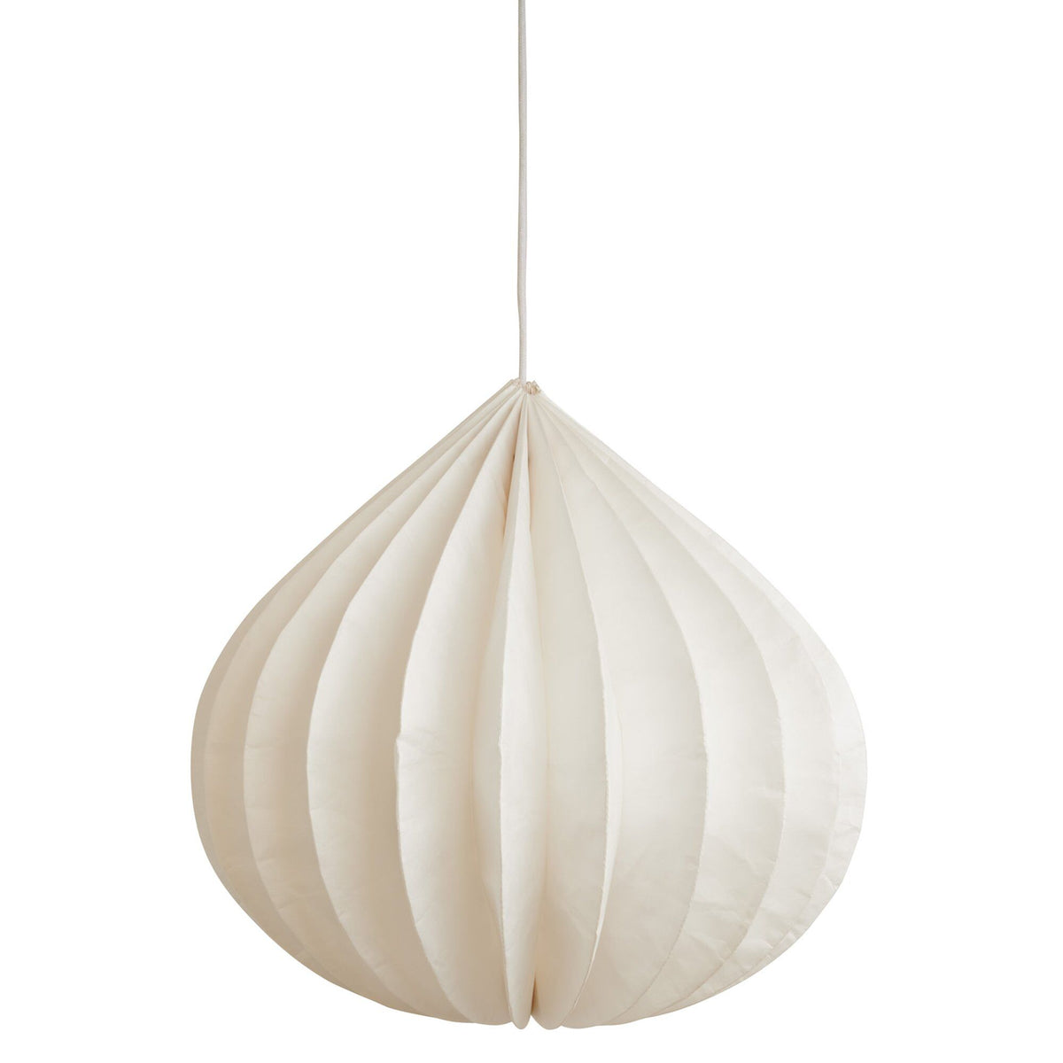 Watt & Veke Onion hvid loftlampe med organisk form og bladlignende struktur