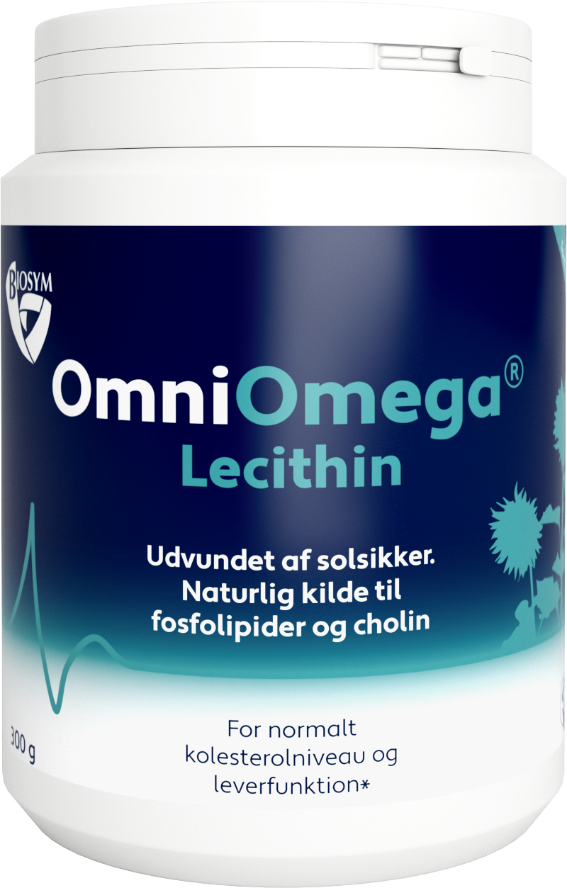 Pakning med Biosym OmniOmega Lecithin, 300 g